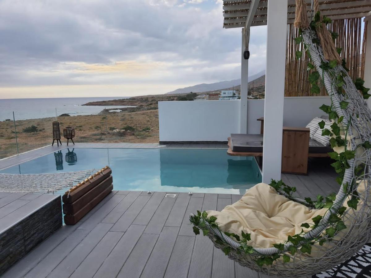 Tramonto Luxury Villa No2 - Breathtaking Sunset View Foinikion Luaran gambar