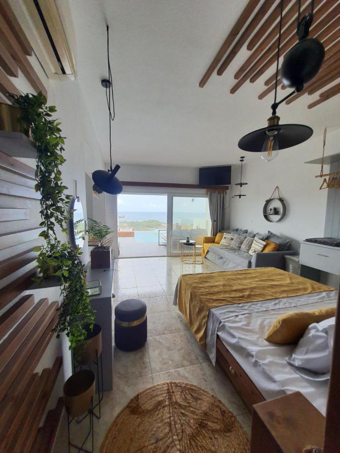Tramonto Luxury Villa No2 - Breathtaking Sunset View Foinikion Luaran gambar