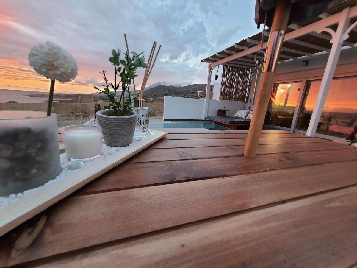 Tramonto Luxury Villa No2 - Breathtaking Sunset View Foinikion Luaran gambar