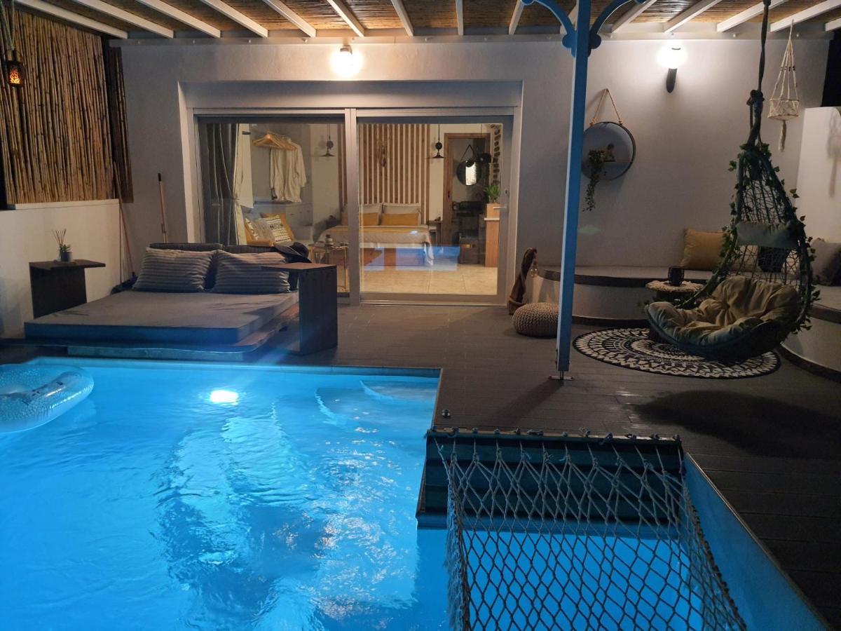 Tramonto Luxury Villa No2 - Breathtaking Sunset View Foinikion Luaran gambar