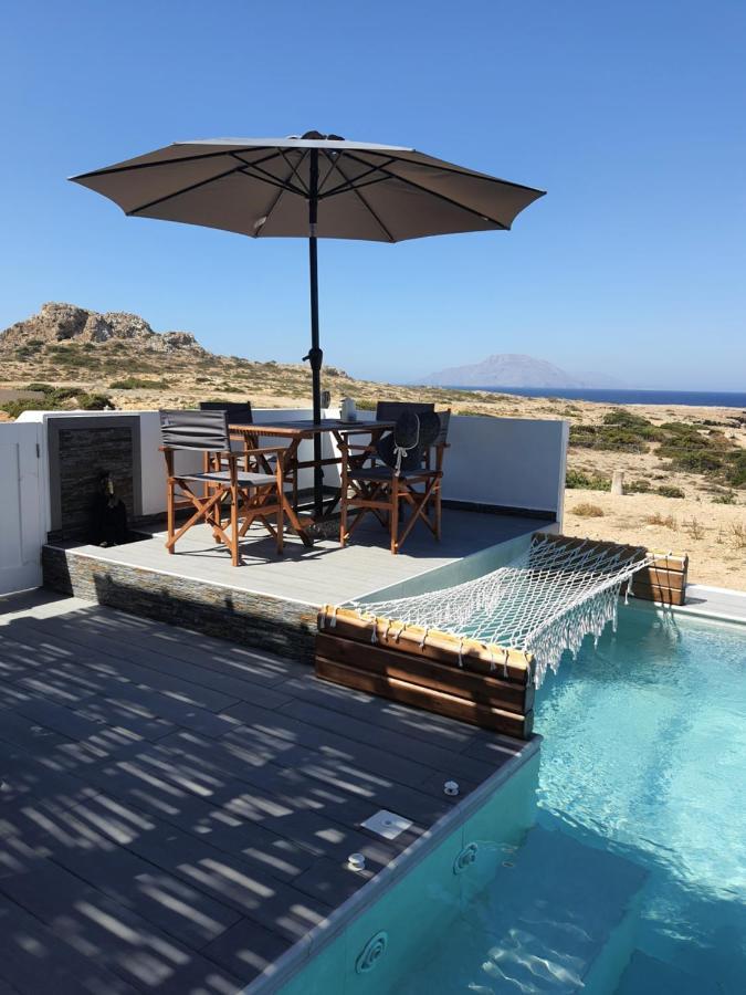 Tramonto Luxury Villa No2 - Breathtaking Sunset View Foinikion Luaran gambar