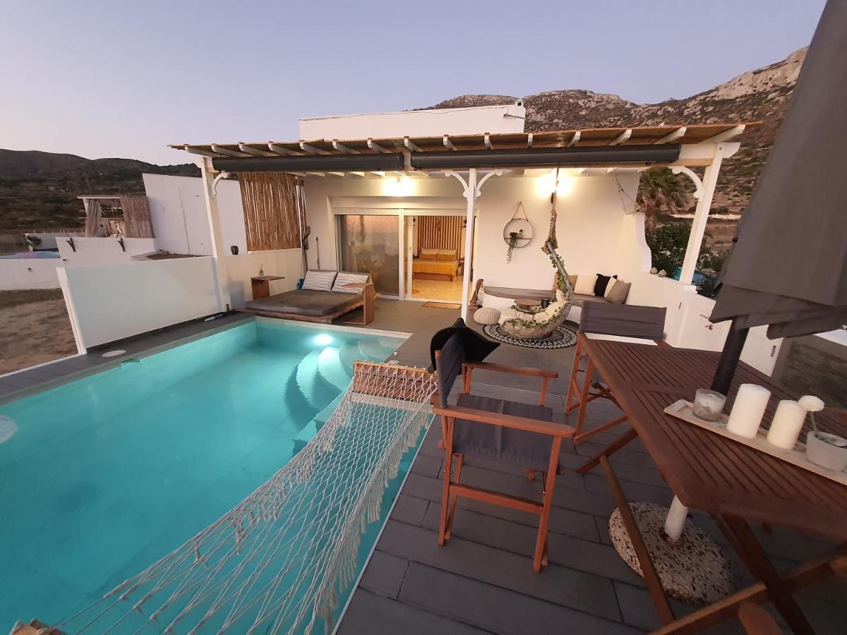 Tramonto Luxury Villa No2 - Breathtaking Sunset View Foinikion Luaran gambar