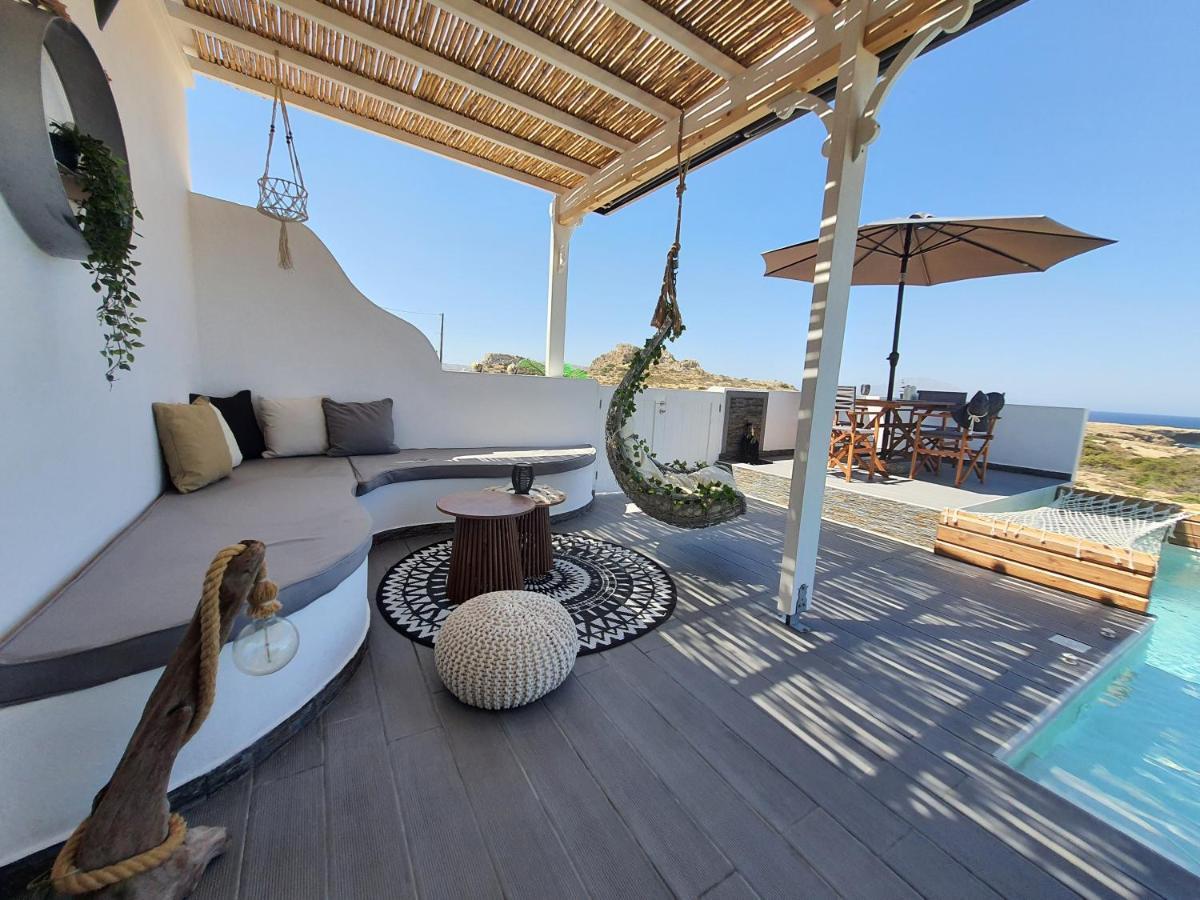 Tramonto Luxury Villa No2 - Breathtaking Sunset View Foinikion Luaran gambar