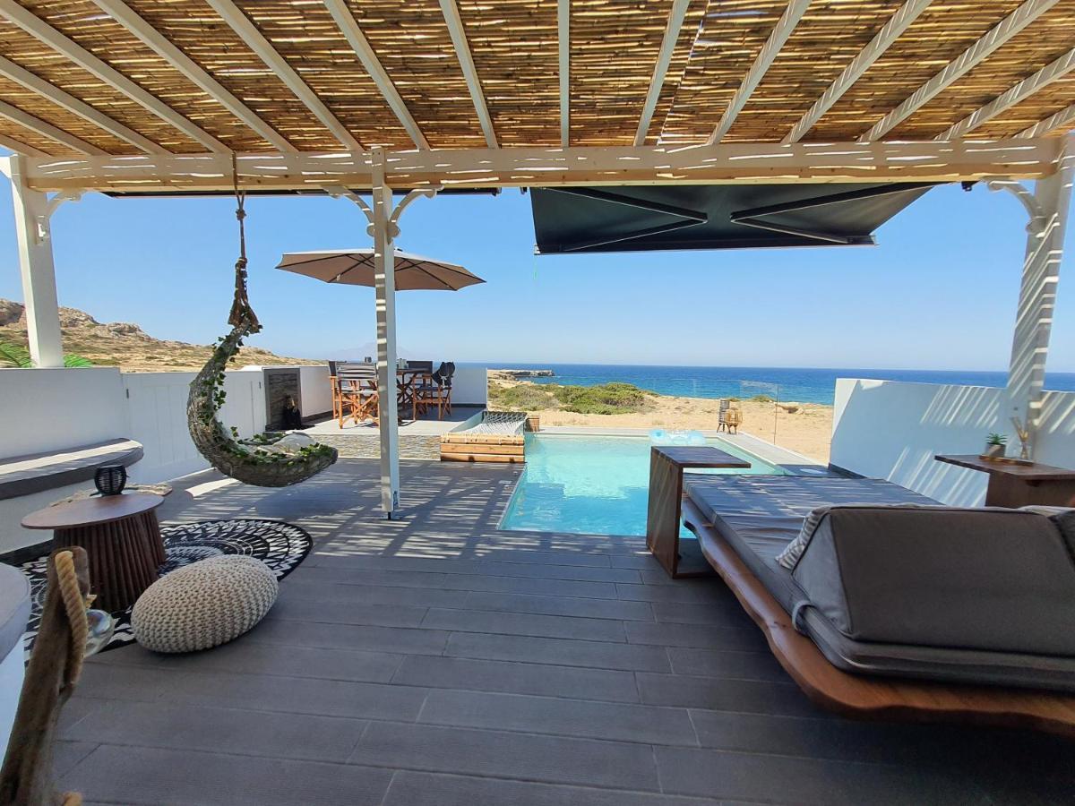 Tramonto Luxury Villa No2 - Breathtaking Sunset View Foinikion Luaran gambar